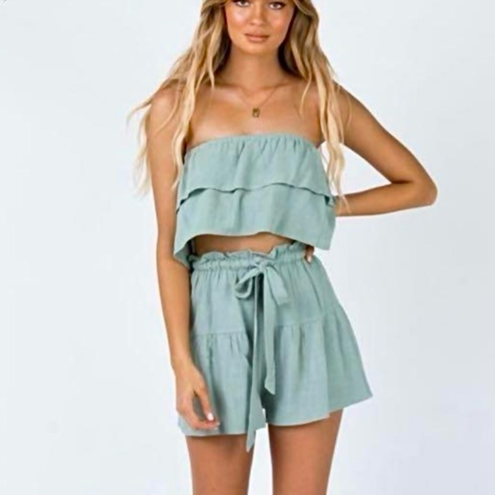 Princess Polly Shyla Set - Sage Green